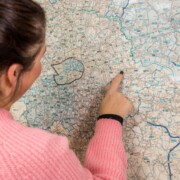 locating on a map